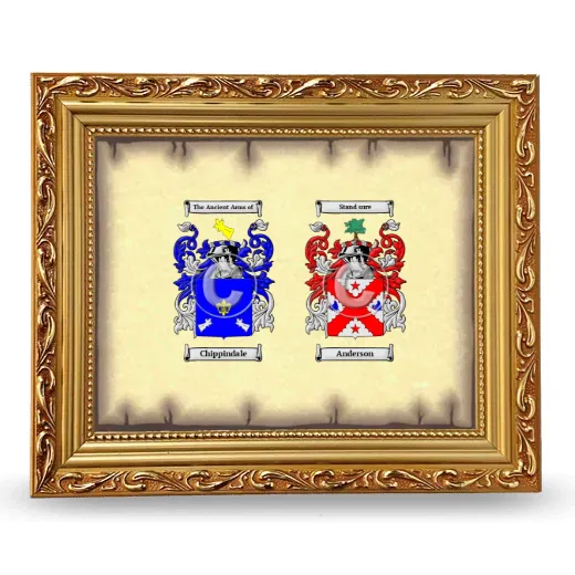 Anniversary Framed - Gold