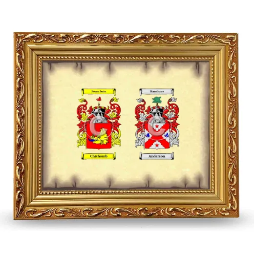 Anniversary Framed - Gold