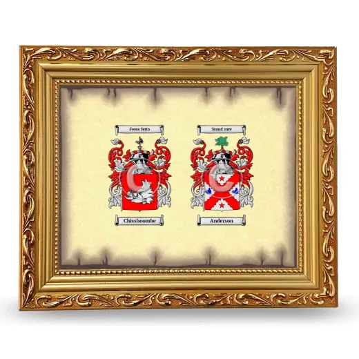 Anniversary Framed - Gold