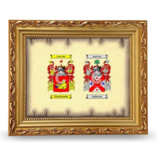 Anniversary Framed - Gold