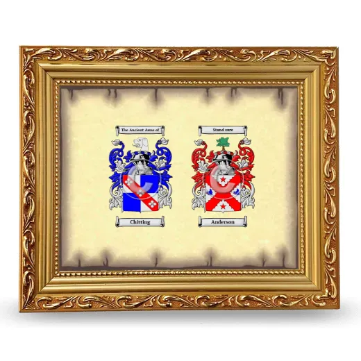 Anniversary Framed - Gold