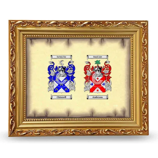 Anniversary Framed - Gold