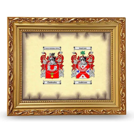 Anniversary Framed - Gold