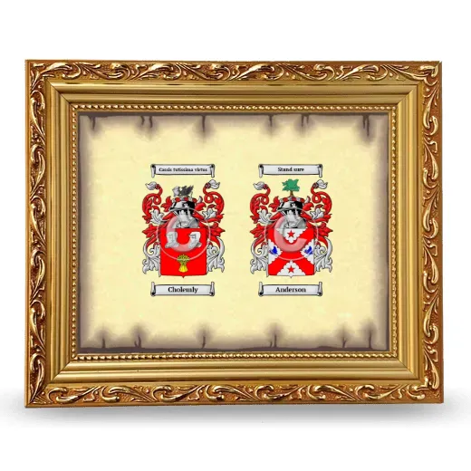 Anniversary Framed - Gold