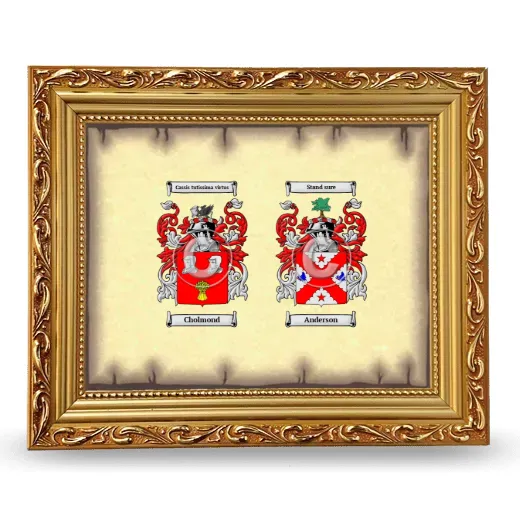 Anniversary Framed - Gold