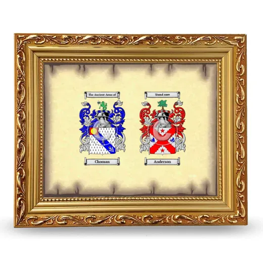 Anniversary Framed - Gold