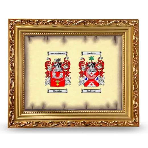 Anniversary Framed - Gold