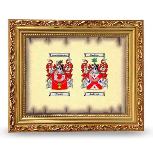 Anniversary Framed - Gold