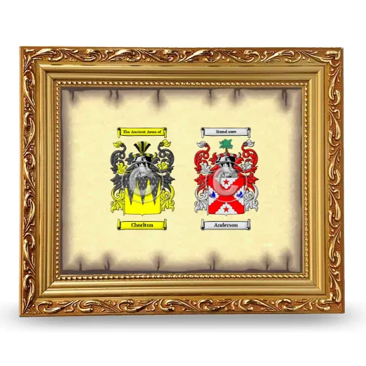 Anniversary Framed - Gold