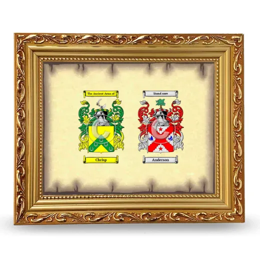 Anniversary Framed - Gold