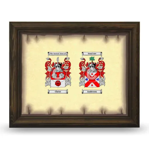 Anniversary Framed - Brown