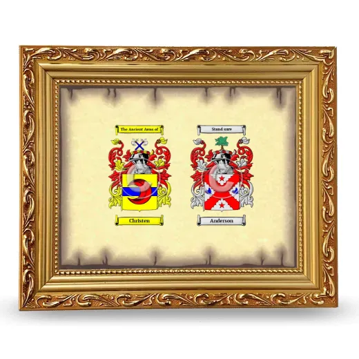 Anniversary Framed - Gold