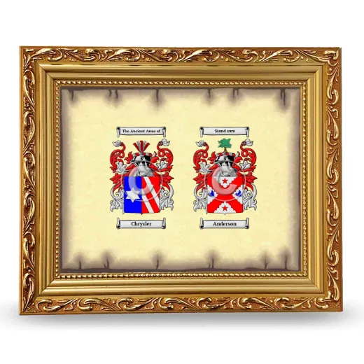 Anniversary Framed - Gold