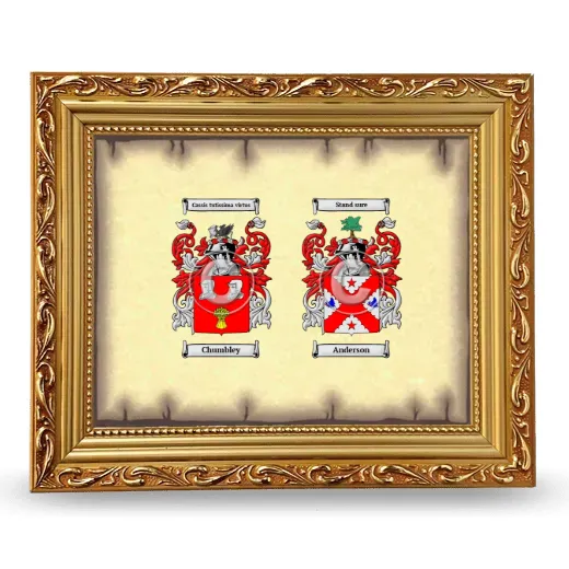 Anniversary Framed - Gold