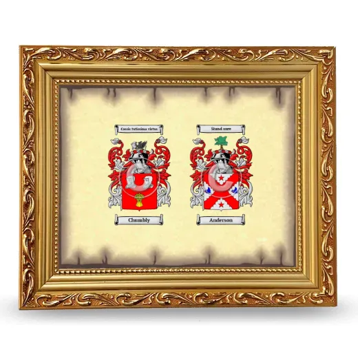 Anniversary Framed - Gold