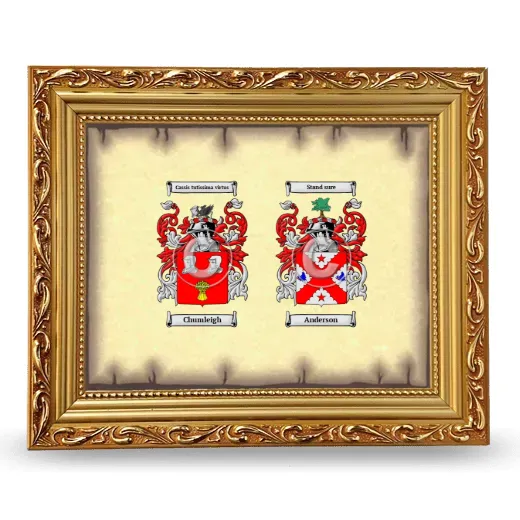 Anniversary Framed - Gold