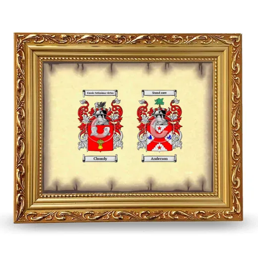 Anniversary Framed - Gold