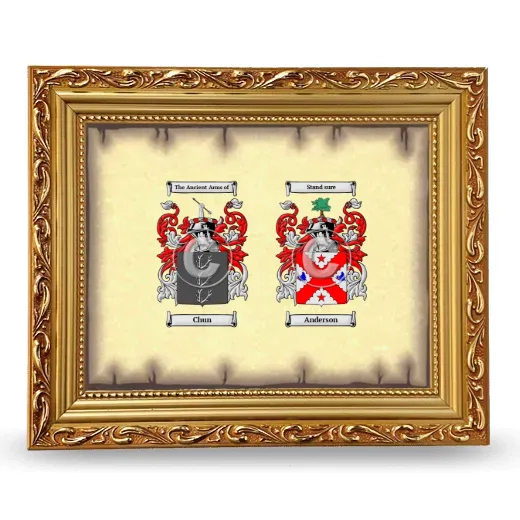 Anniversary Framed - Gold