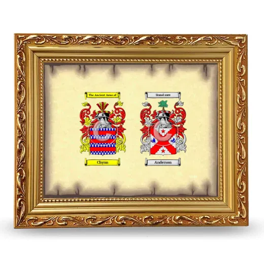 Anniversary Framed - Gold