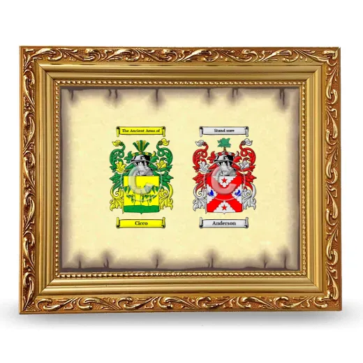 Anniversary Framed - Gold