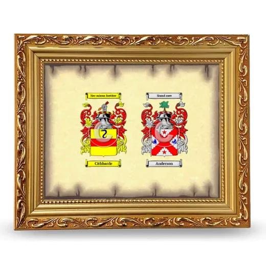 Anniversary Framed - Gold