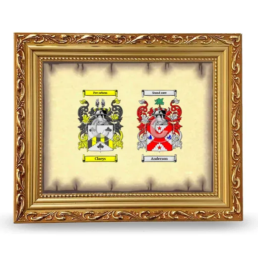 Anniversary Framed - Gold