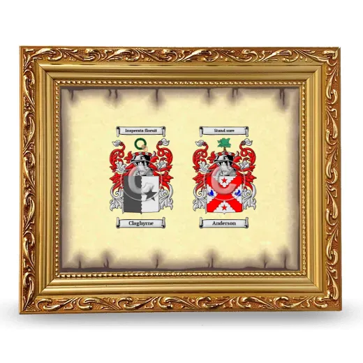 Anniversary Framed - Gold