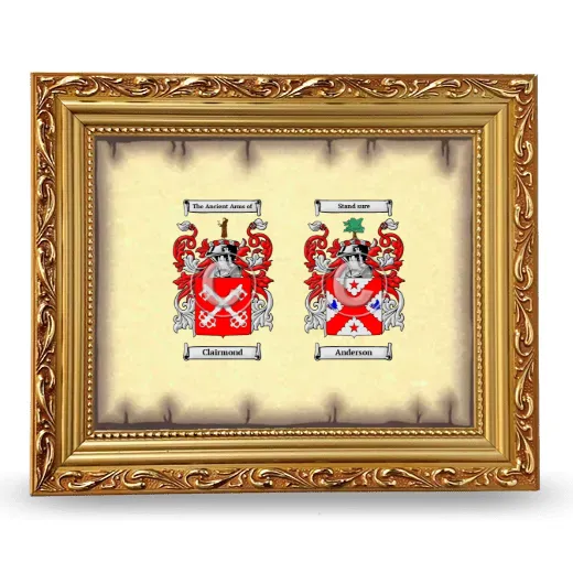 Anniversary Framed - Gold