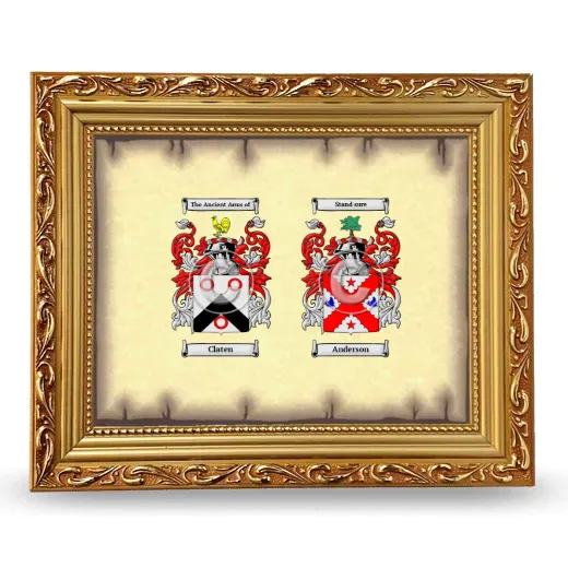 Anniversary Framed - Gold