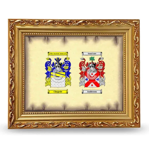 Anniversary Framed - Gold