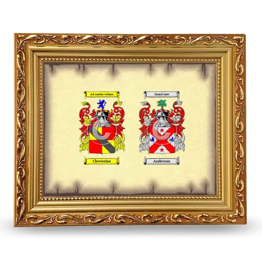 Anniversary Framed - Gold