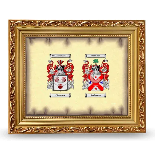 Anniversary Framed - Gold