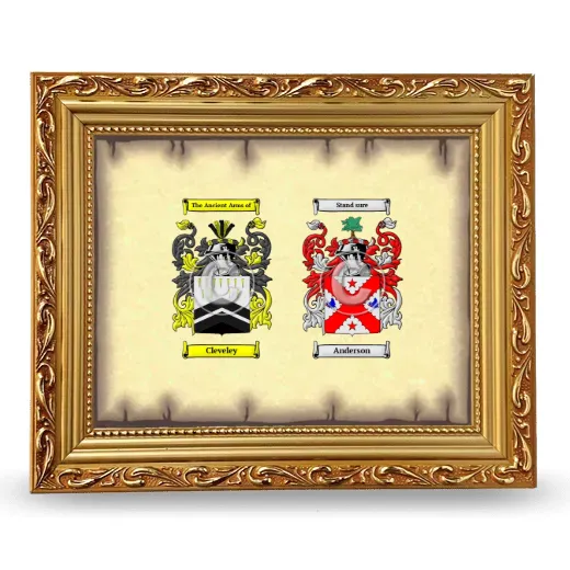 Anniversary Framed - Gold