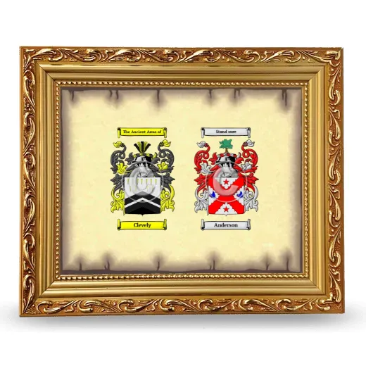 Anniversary Framed - Gold