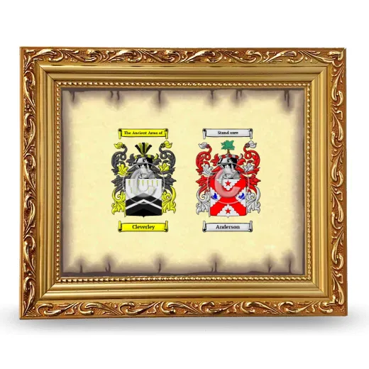 Anniversary Framed - Gold