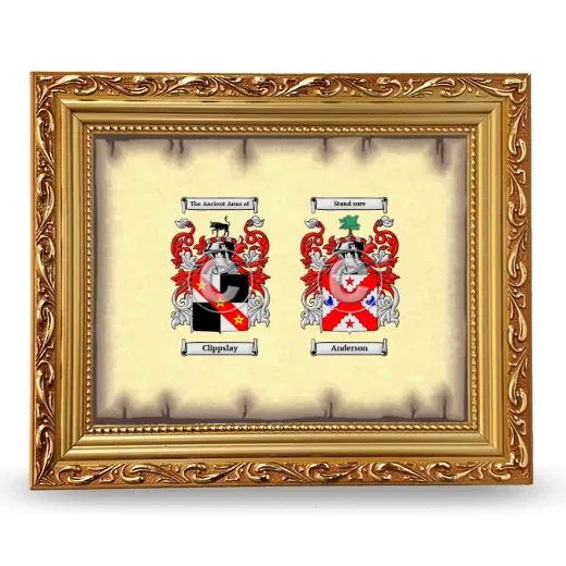 Anniversary Framed - Gold