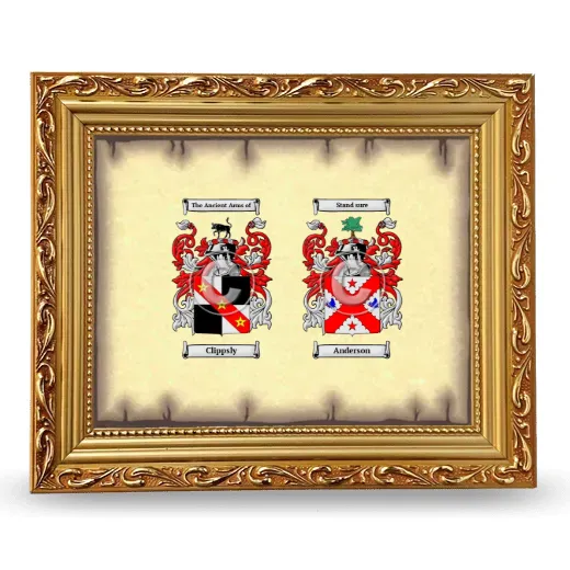 Anniversary Framed - Gold