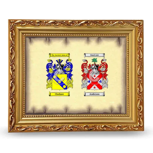 Anniversary Framed - Gold