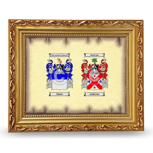 Anniversary Framed - Gold