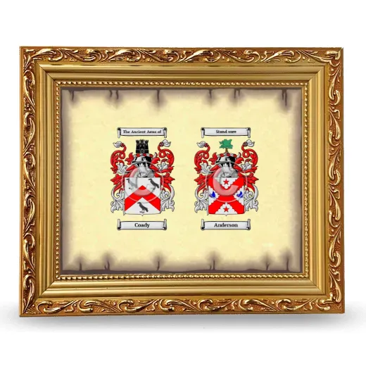 Anniversary Framed - Gold