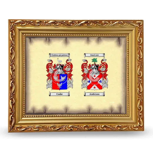 Anniversary Framed - Gold