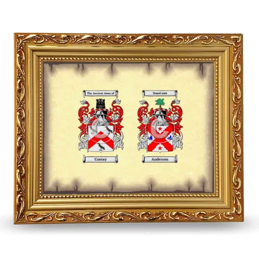 Anniversary Framed - Gold