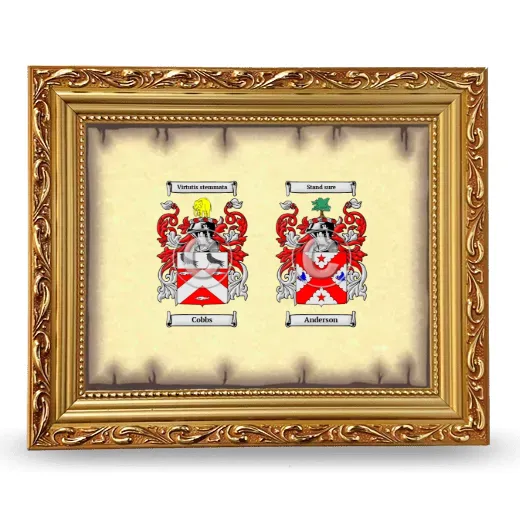 Anniversary Framed - Gold