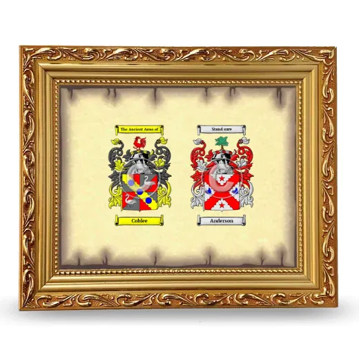 Anniversary Framed - Gold