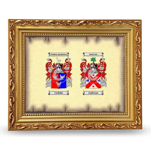 Anniversary Framed - Gold