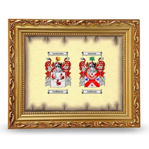 Anniversary Framed - Gold