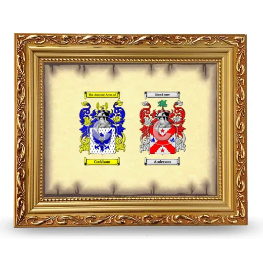 Anniversary Framed - Gold