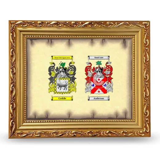 Anniversary Framed - Gold