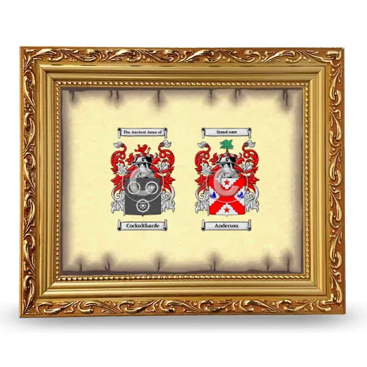 Anniversary Framed - Gold