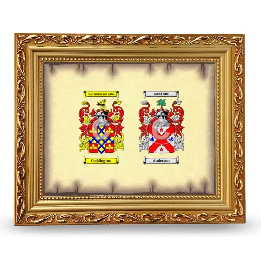 Anniversary Framed - Gold